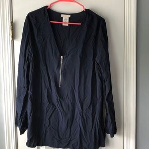 MICHAEL KORS tunic top *navy*